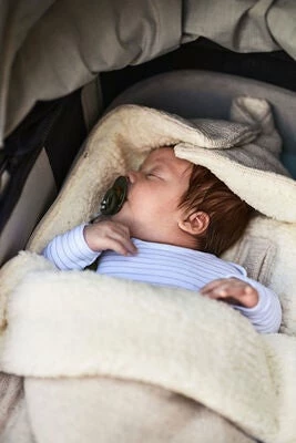 Jollein Bliss Knit Vognpose Babybilstol, Nougat - Bilde 2