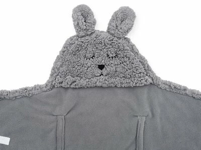 Jollein Bunny Omslagsvognpose, Storm Grey - Bilde 4