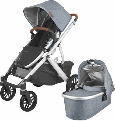UPPAbaby VISTA V2 Duovagn, Gregory Blue