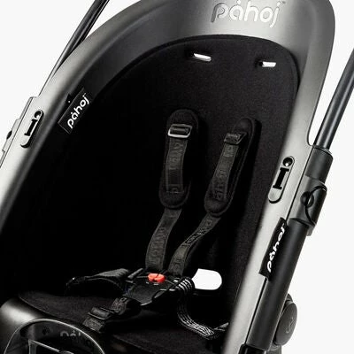 Påhoj Sykkelsete Og Barnevogn, Black - Bilde 4