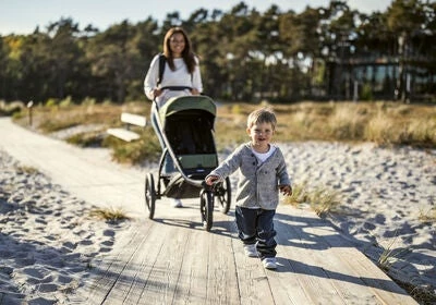 Thule Urban Glide 2 Joggevogn, Black/Cypress Green - Bilde 2