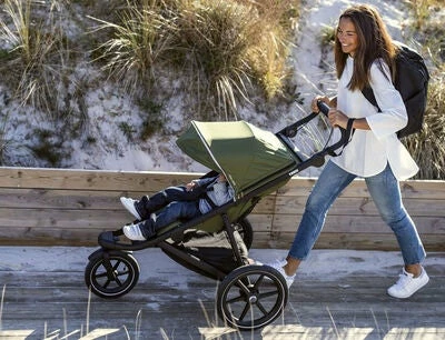 Thule Urban Glide 2 Joggevogn, Black/Cypress Green - Bilde 3