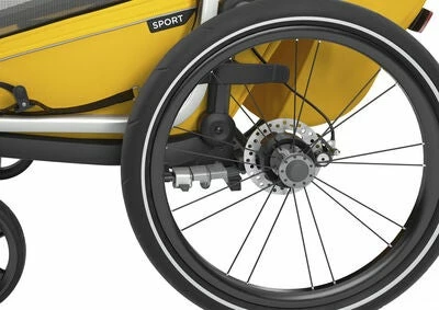 Thule Chariot Sport 1 Sykkelvogn, Yellow - Bilde 9