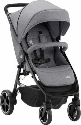 Britax Römer B-Agile M Sportsvogn, Elephant Grey - Bilde 3