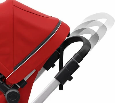 Thule Sleek Sportsvogn, Energy Red - Bilde 6