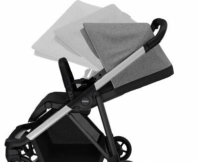 Thule Shine Sportsvogn, Grey Melange/Aluminum - Bilde 5