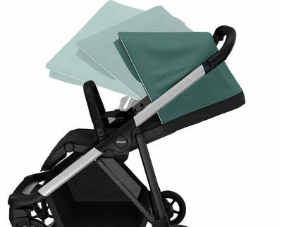 Thule Shine Sportsvogn, Mallard Green/Aluminum - Bilde 6