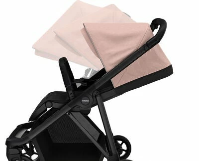 Thule Shine Sportsvogn, Misty Rose/Black - Bilde 6