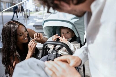 Thule Shine Sportsvogn, Misty Rose/Black - Bilde 14