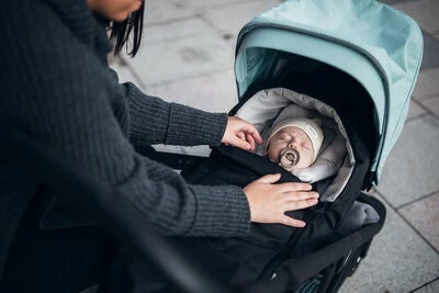 Thule Shine Sportsvogn, Misty Rose/Black - Bilde 8