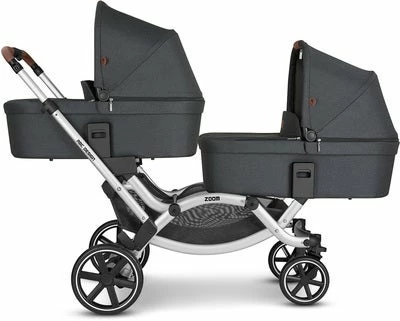 ABC Design ABCDesign Zoom Søskenvogn, Storm - Bilde 5
