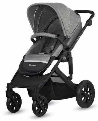 Kinderkraft Prime Duovogn, Grey - Bilde 5