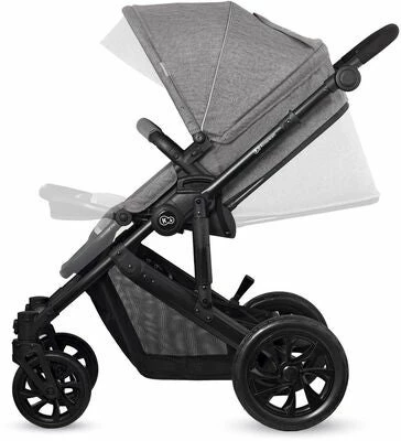 Kinderkraft Prime Duovogn, Grey - Bilde 13
