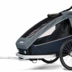 Croozer Kid Vaaya 1 Sykkelvogn, Graphite/Blå