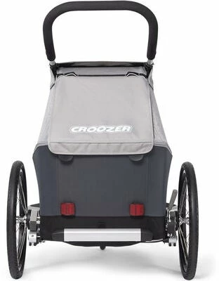 Croozer Kid Keeke 1 Sykkelvogn Grå/Mørkegrå - Bilde 4