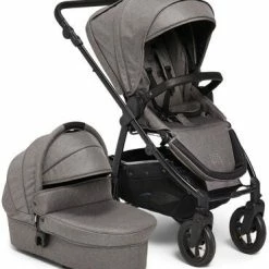 Petite Chérie Heritage 2 Duovogn, Grey Mélange/Black