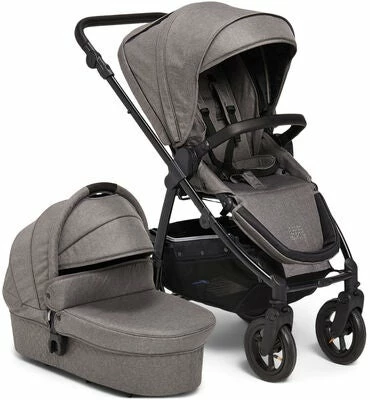 Petite Chérie Heritage 2 Duovogn, Grey Mélange/Black