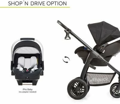 Hauck Saturn R Sportsvogn, Caviar/Stone - Bilde 10