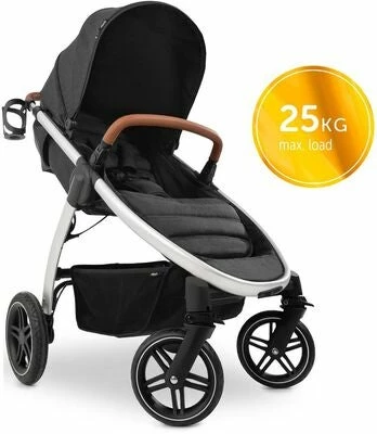 Hauck Uptown Sportsvogn, Black Melange - Bilde 26