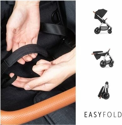 Hauck Uptown Sportsvogn, Black Melange - Bilde 17