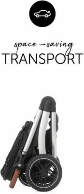 Hauck Uptown Sportsvogn, Black Melange - Bilde 15