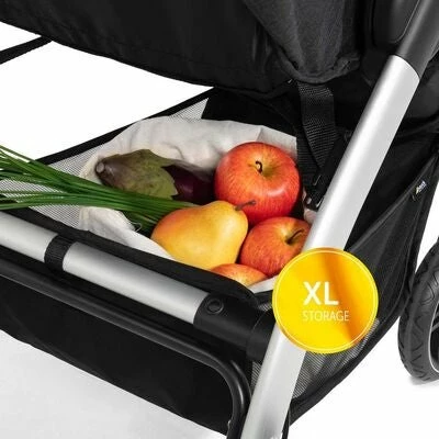 Hauck Uptown Sportsvogn, Black Melange - Bilde 13