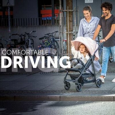 Hauck Rapid 4R Plus Sportsvogn, Black - Bilde 3