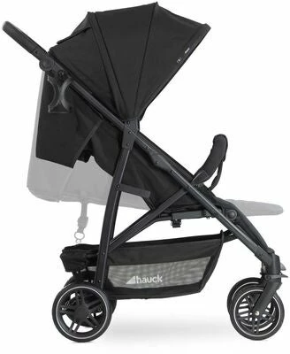 Hauck Rapid 4R Plus Sportsvogn, Black - Bilde 8