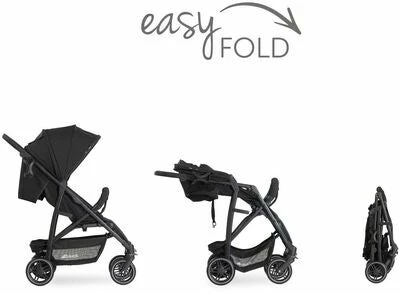 Hauck Rapid 4R Plus Sportsvogn, Black - Bilde 14