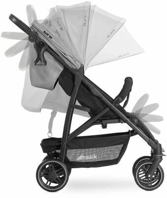 Hauck Rapid 4R Plus Sportsvogn, Grey - Bilde 7