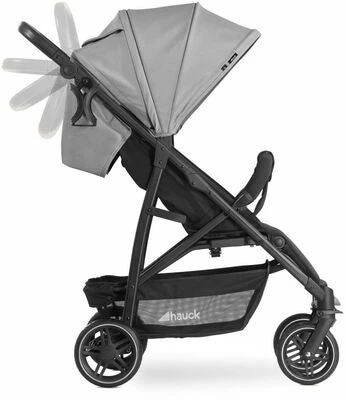 Hauck Rapid 4R Plus Sportsvogn, Grey - Bilde 11