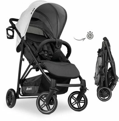 Hauck Rapid 4R Plus Sportsvogn, Grey - Bilde 12