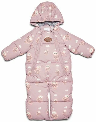 Petite Chérie Babydress Vognpose Winter Owl, Woodrose - Bilde 7