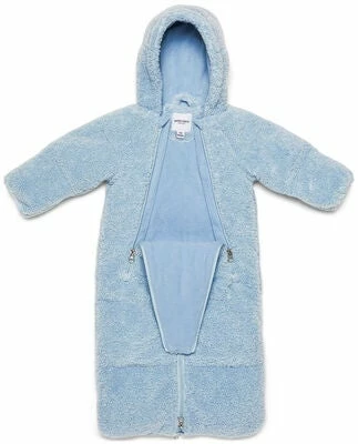 Petite Chérie Blanche Vognpose 2-in-1 Teddy, Blue Fog - Bilde 4