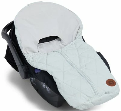 Petite Chérie Quilted Hearts Light Minivognpose, Smoke Green - Bilde 6