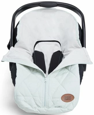 Petite Chérie Quilted Hearts Light Minivognpose, Smoke Green - Bilde 8