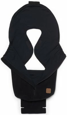 Nordbjørn Vindfleece Mini Vognpose, Black - Bilde 2