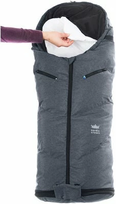 Nordic Crown Oslo Vognpose Dun, Mørkegrå Melange - Bilde 4