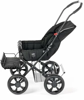 Nordic Crown Twinsitty Søskenvogn, Mørkegrå Melange - Bilde 4