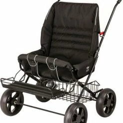 Nordic Crown Twinsitty Søsken- & Tvillingvogn, Svart
