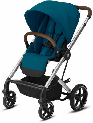 Cybex Balios S Lux Sportsvogn, Silver/River Blue