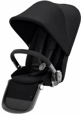Cybex Gazelle S Søskenvogn, Black/ Deep Black - Bilde 3