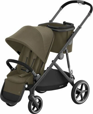 Cybex Gazelle S Søskenvogn, Black/Classic Beige - Bilde 3