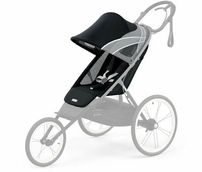 Cybex Sport AVI Joggevogn, All Black - Bilde 3