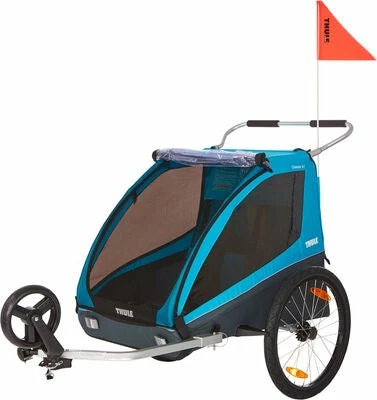 Thule Coaster XT Sykkelvogn, Blue - Bilde 4