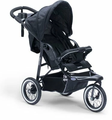 Beemoo Sport City Joggevogn, Black