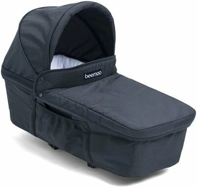 Beemoo Swing+ Søskenvogn Inkl. Liggedel, Black Melange - Bilde 13