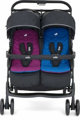 Joie Aire Twin Søsken- & Tvillingvogn, Rosy & Sea - Bilde 2