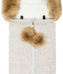 Bjällra Of Sweden Minivognpose, Grey Tweed