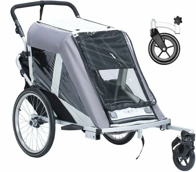 North 13.5 Roadster+ Med Stroller Wheel Og Regntrekk, GrÄ